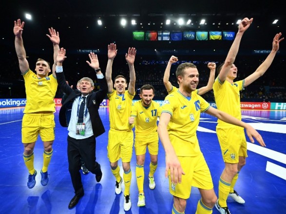 Наставник сборной Украины по футзалу прокомментировал выход команды в полуфинал Евро