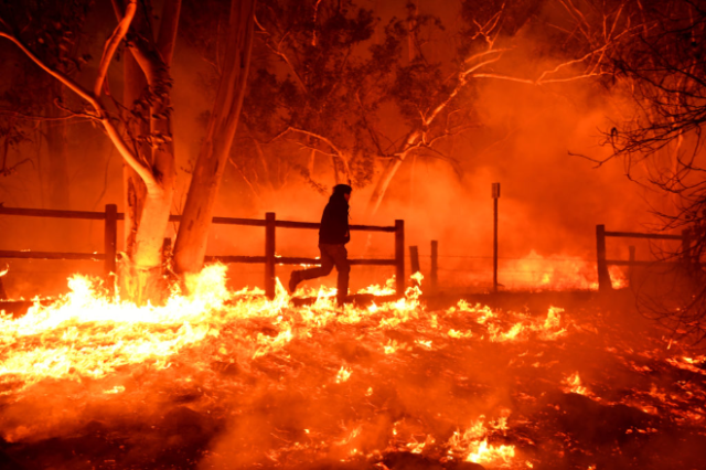 Изменения климата повысили вероятность экстремальных пожаров на 40 %