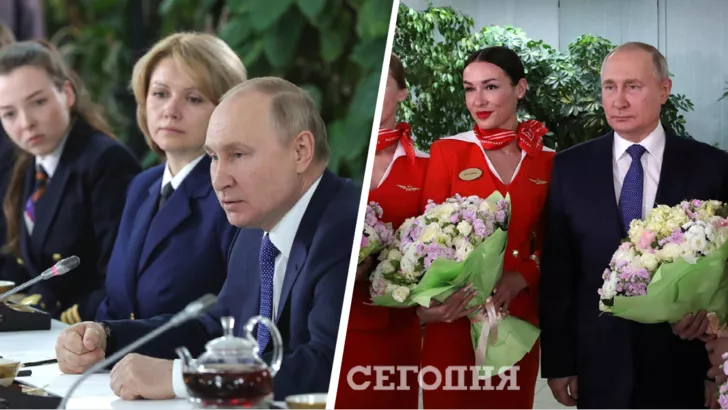 Миру на смех. Встреча Путина со стюардессами и пилотами оказалась плохим "фотошопом"