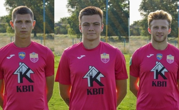 Клуб "Полтава" представил трех новых футболистов
