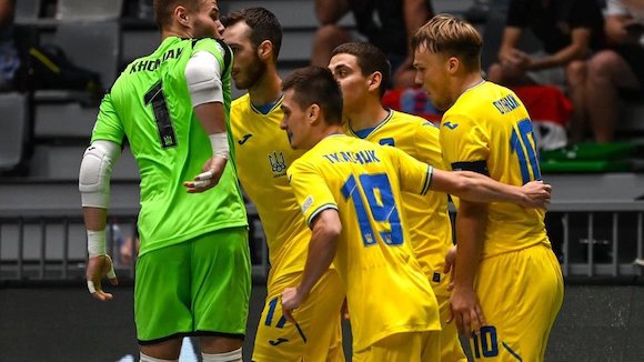 Удачный старт: Украина победила Хорватию на чемпионате Европы по футзалу