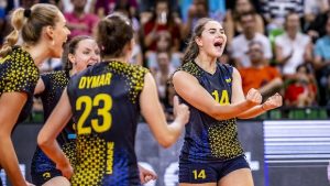 Женская сборная Украины по волейболу победила Португалию