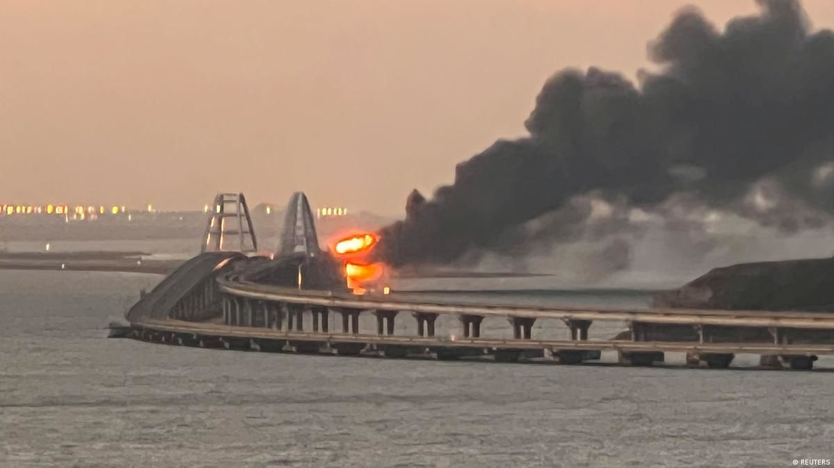 За взрывом Крымского моста стоят украинские спецслужбы - WP