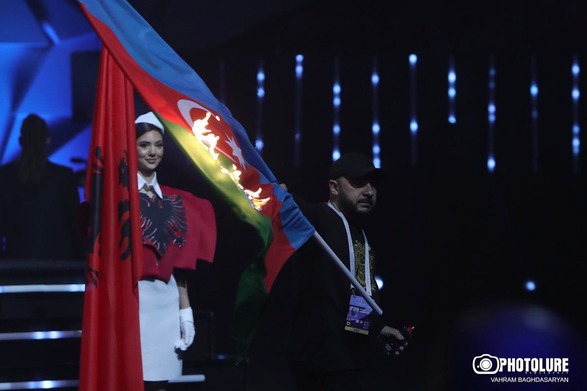 Burning of the Azerbaijani flag at competitions in Yerevan: the European Federation reacted to the incident