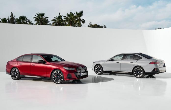 BMW presented a 5-series electric car with a range of more than 500 km (photo)