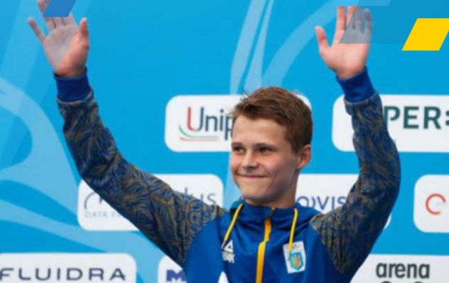A young Ukrainian athlete takes off: Silver in diving at the World Cup