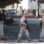 Військові на вулиці