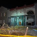 Зруйнувана пожежна частина