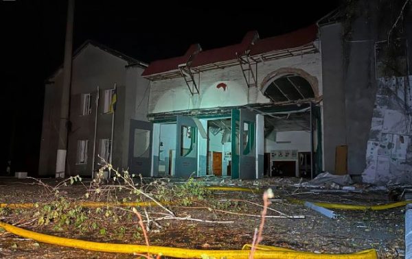 Зруйнувана пожежна частина