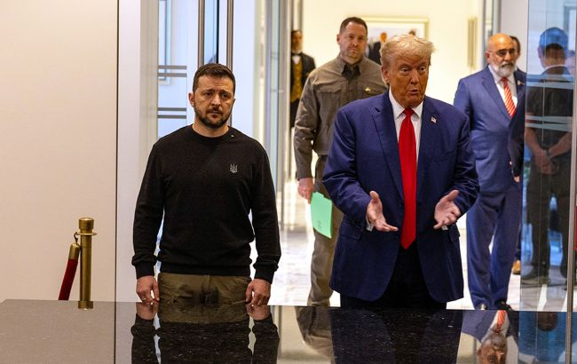 Володимир Зеленський та Дональд Трамп
