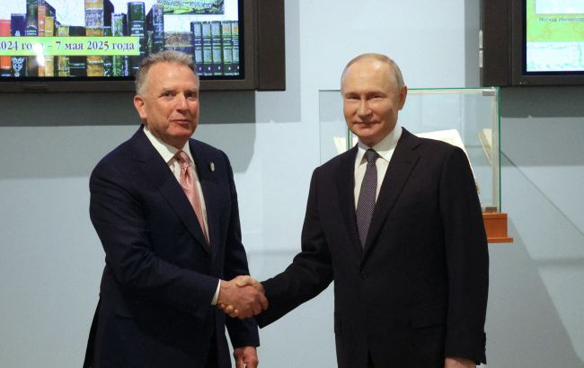 Стів Віткофф та Володимир Путін