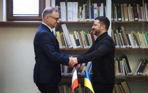 Анджей Дуда та Володимир Зеленський