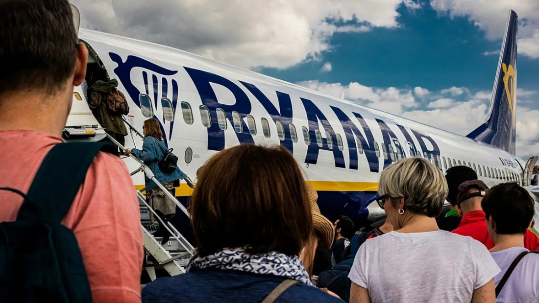 Цифрові квитки Ryanair