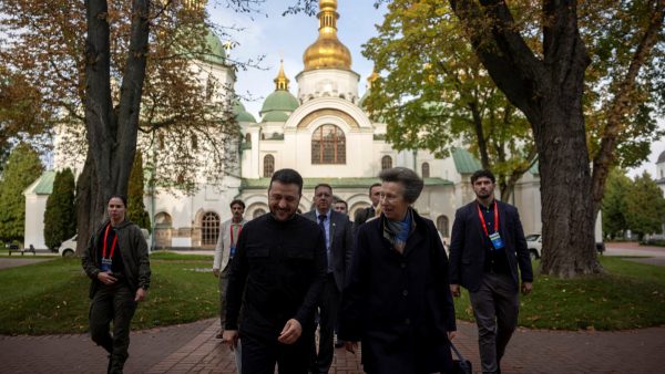 Президент Зеленський і принцеса Анна