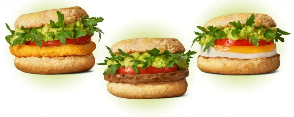 Новинки меню McDonald’s: авокадо, рукола і три варіанти МакМафінів