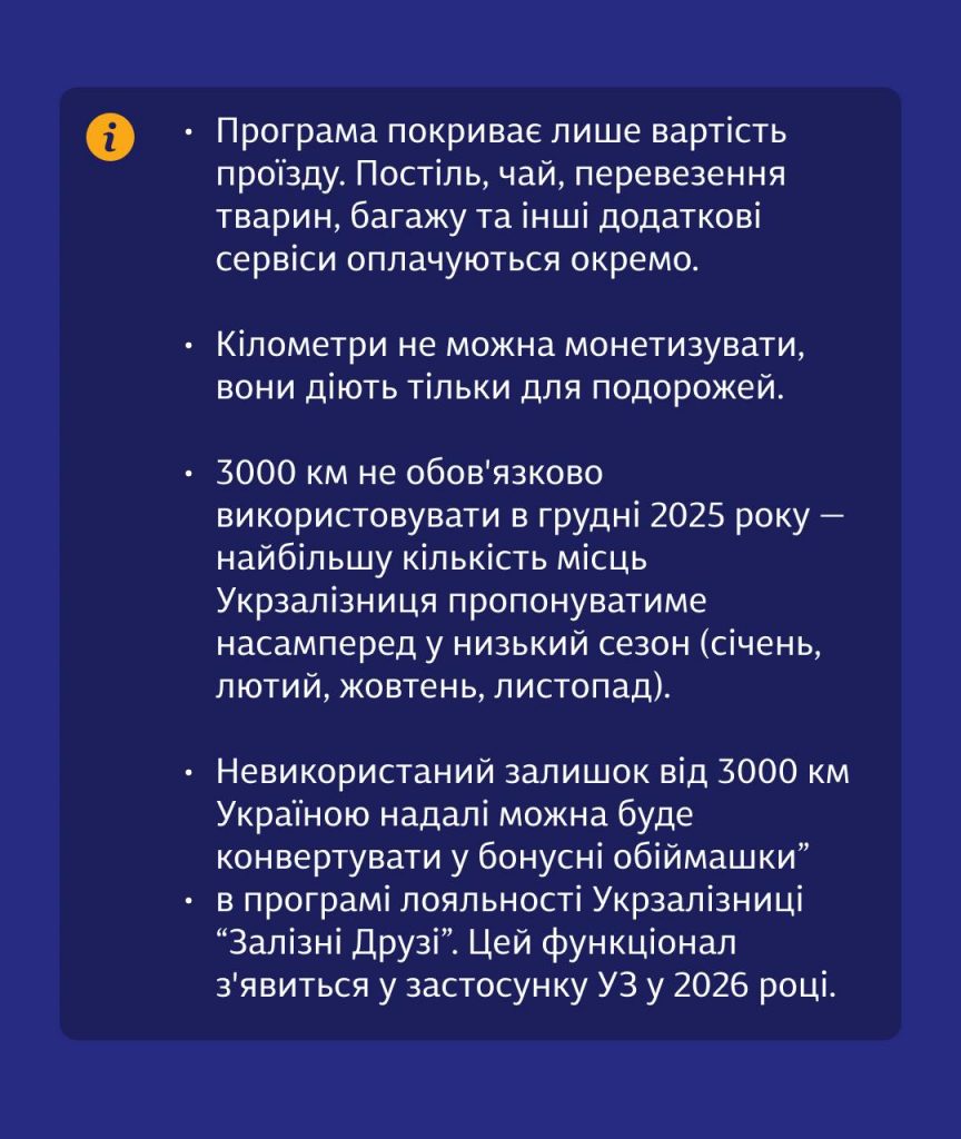 Безкоштовні квитки від Укрзалізниці: як скористатися програмою "УЗ-3000", де купити квитки, які напрямки і потяги