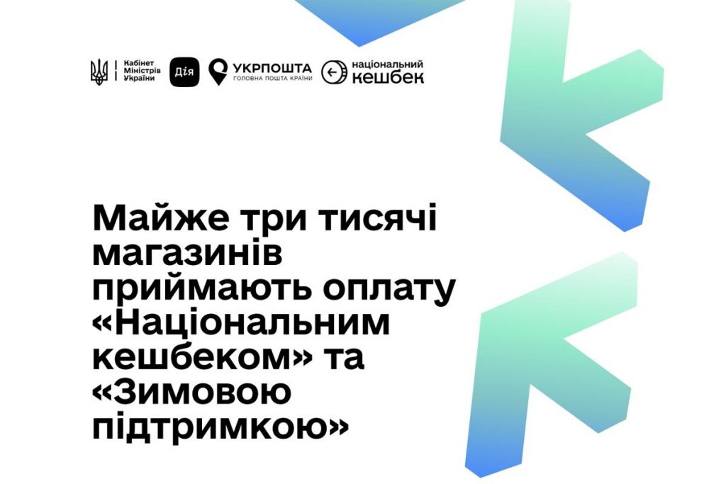 Де і на що можна витратити зимову тисячу і національний кешбек в 2026 році