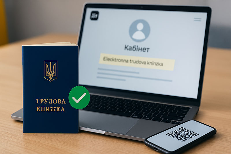 Як перевірити, чи оцифрована трудова книжка через портал ПФУ: покрокрова інструкція в Україні 2026
