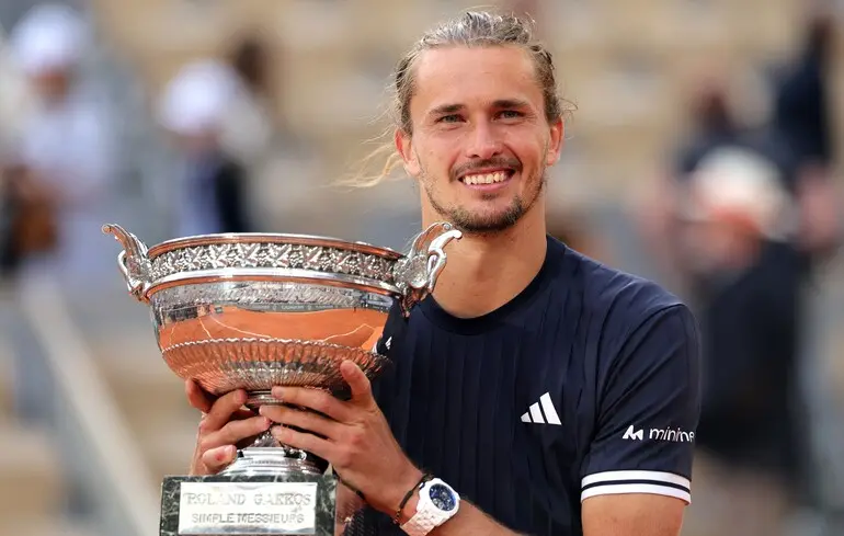 Звєрєв виграв Ролан Гаррос і вперше став чемпіоном Grand Slam: результати