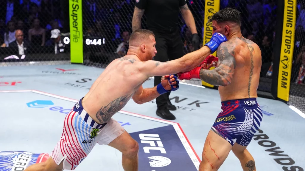 Топурія — Гейджі: хто переміг, як американець став новим чемпіоном UFC після драматичної зупинки, огляд і відео 