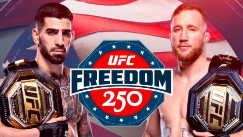 Коли і де дивитися бій Топурія — Гейджи в Україні: час початку UFC Freedom 250
