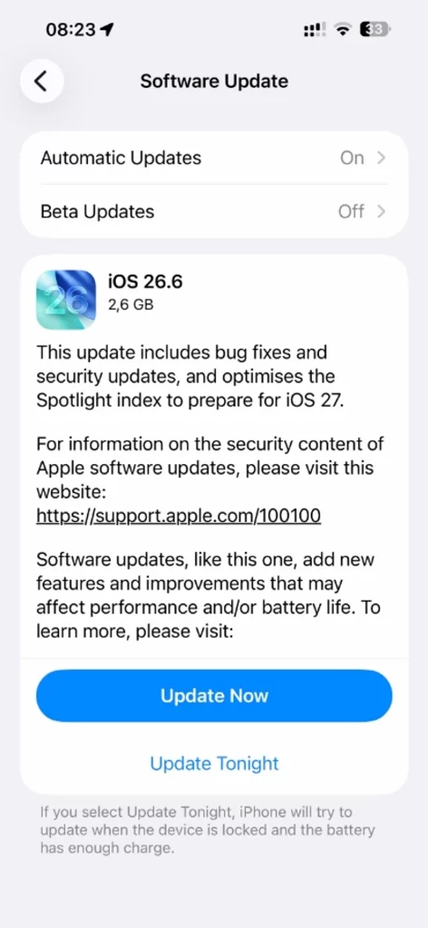 Оновлення Apple 26.6: що потрібно встановити на iPhone, iPad і Mac, закрито десятки вразливостей