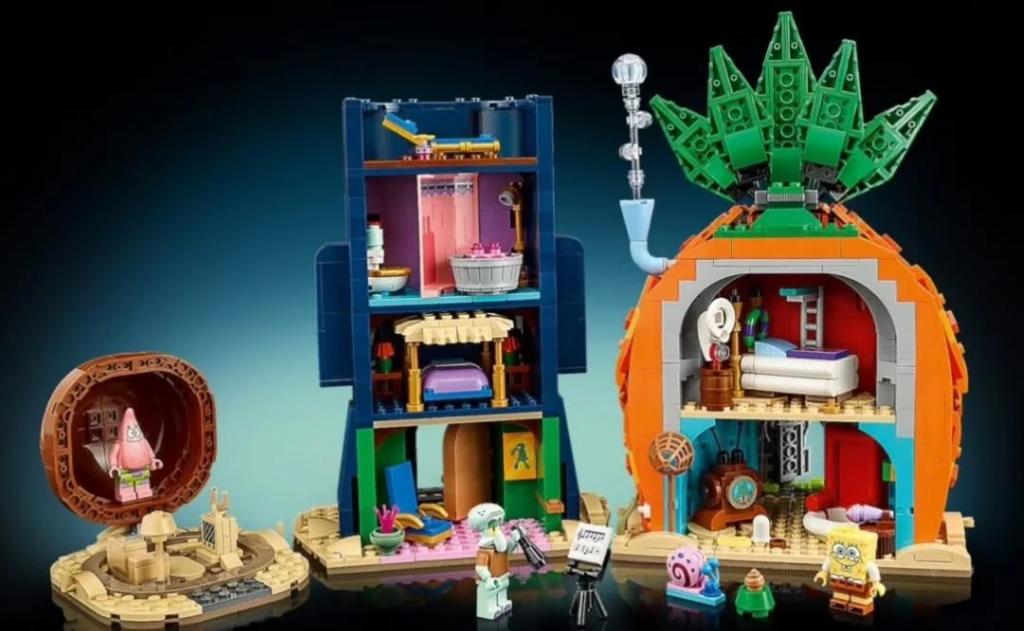 LEGO SpongeBob 11386 готують до релізу: ціна та комплектація Conch Street в Україні,  що відомо 