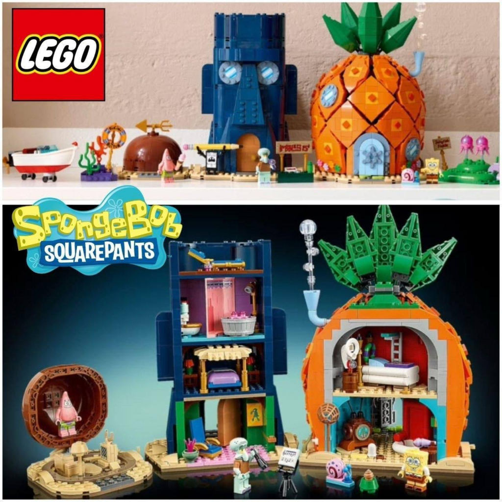 LEGO SpongeBob 11386 готують до релізу: ціна та комплектація Conch Street в Україні,  що відомо 