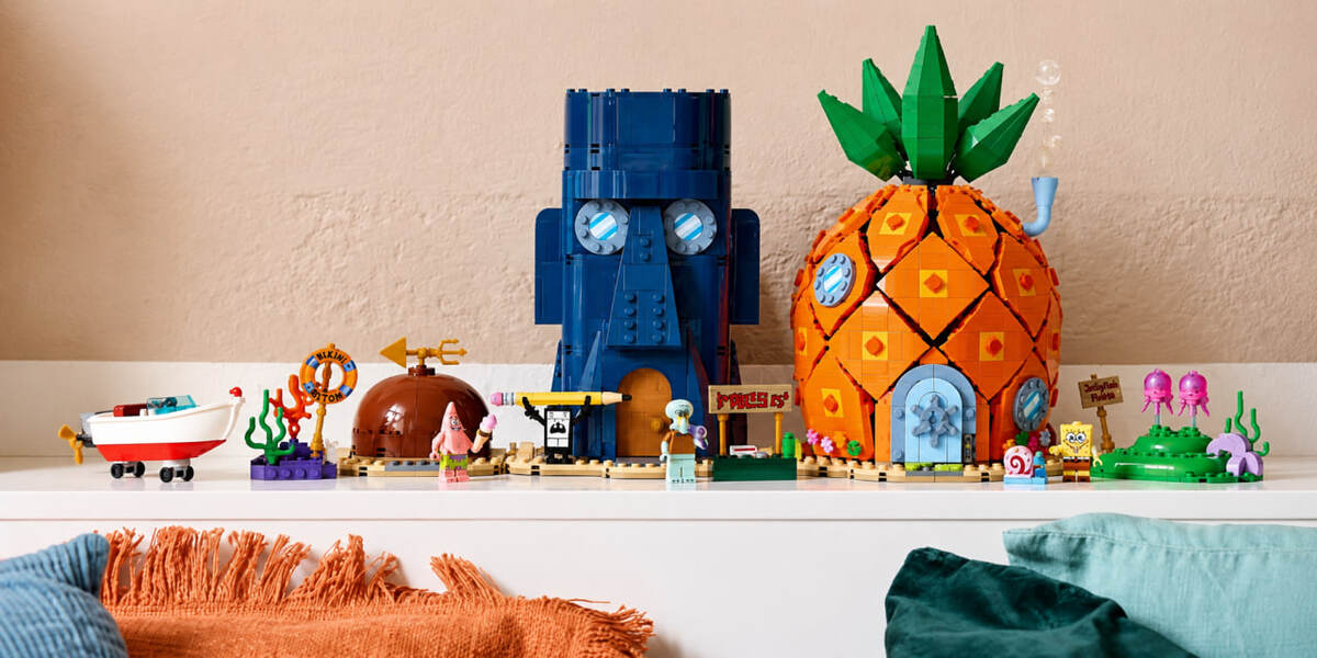 LEGO SpongeBob 11386 готують до релізу: ціна та комплектація Conch Street в Україні, що відомо