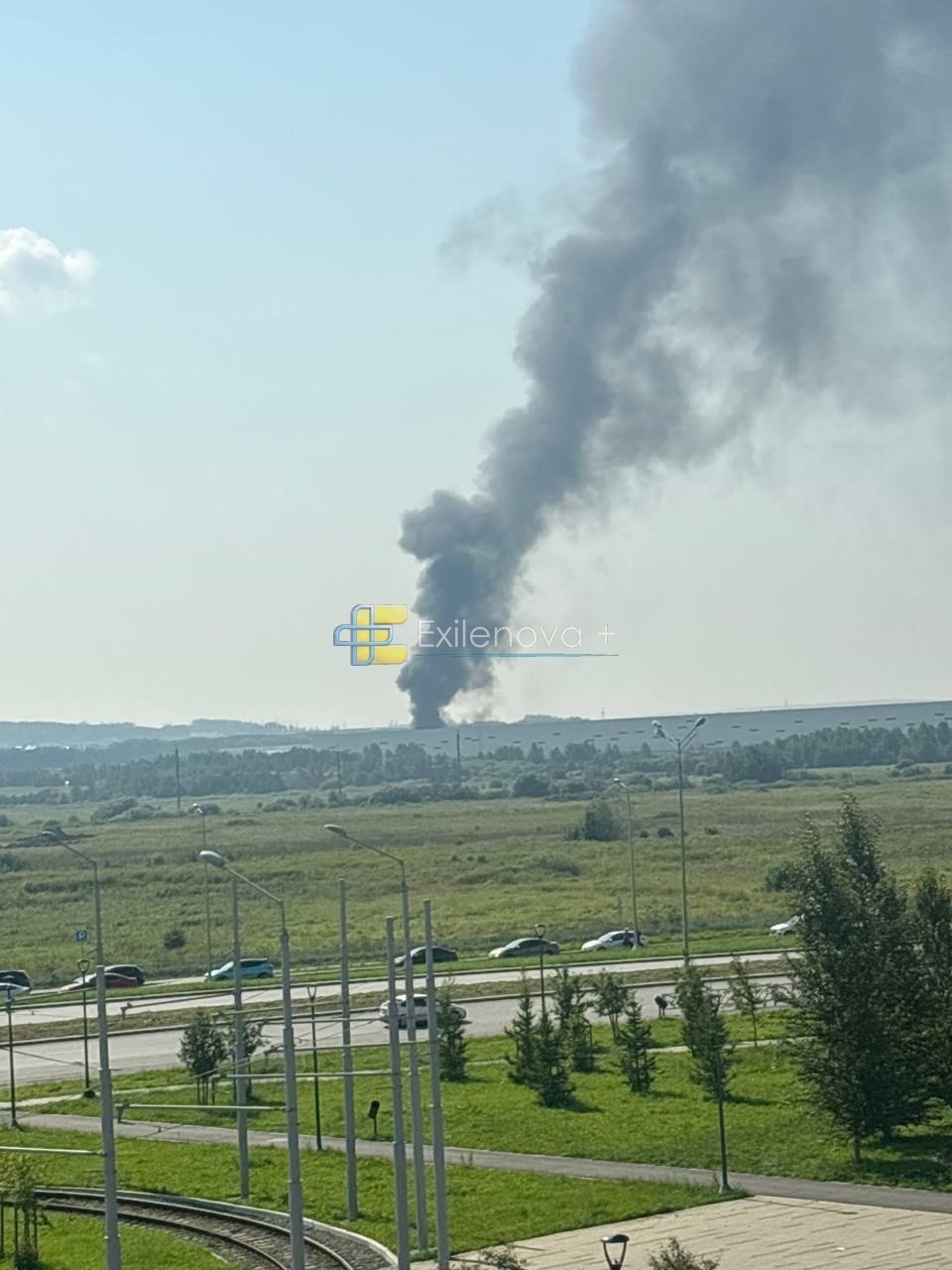 Дрони атакували склад Wildberries у Єкатеринбурзі: над об’єктом піднявся дим, наслідки