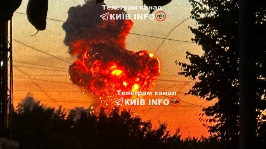 Пожежа і детонація на Київщині після атаки РФ: причина, наслідки, чи є загиблі та поранені