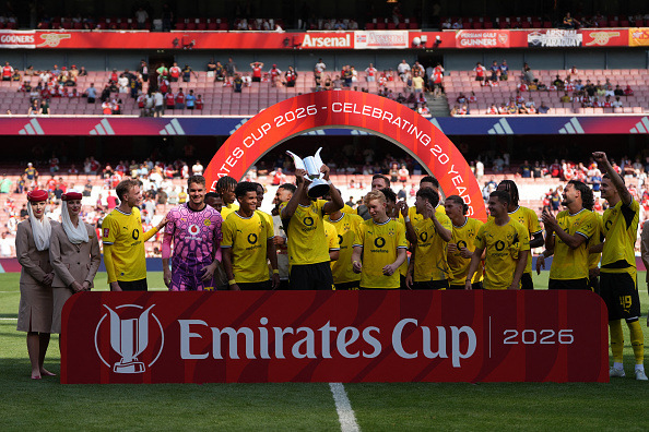 Арсенал – Боруссія Дортмунд 2:3: німці виграли Emirates Cup 2026