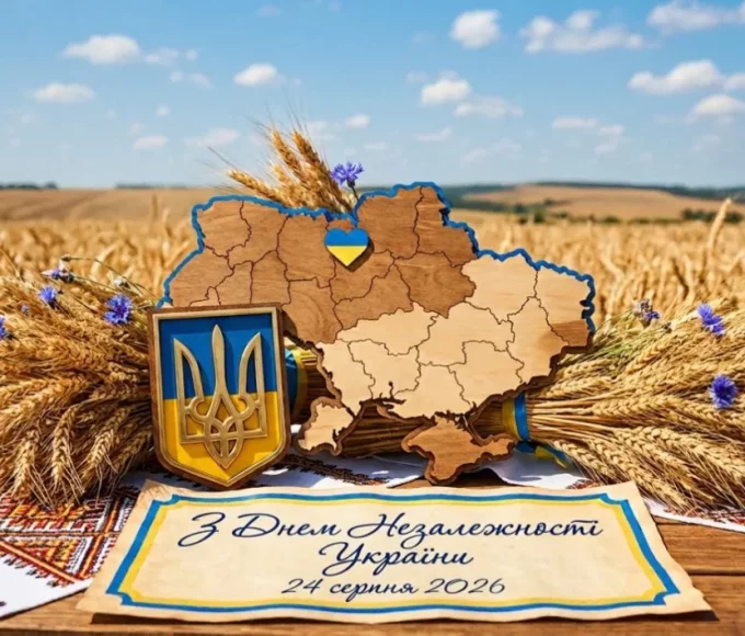 Привітання з Днем Незалежності України 2026 у віршах і прозі, красиві картинки