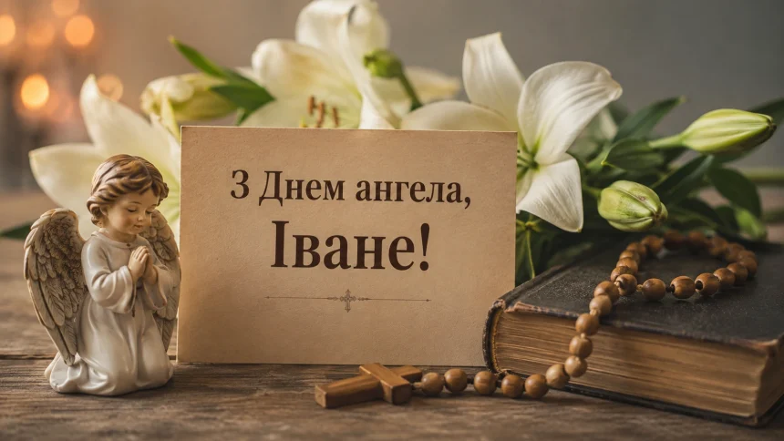 День ангела Івана 30 серпня 2026: історія свята, значення імені, привітання у віршах і прозі, картинки
