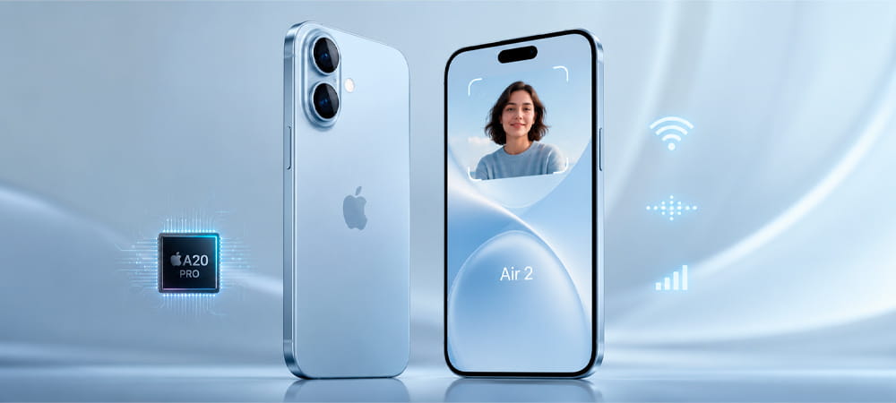 iPhone Air 2 вийде у 2027 році: ціна та характеристики, що відомо