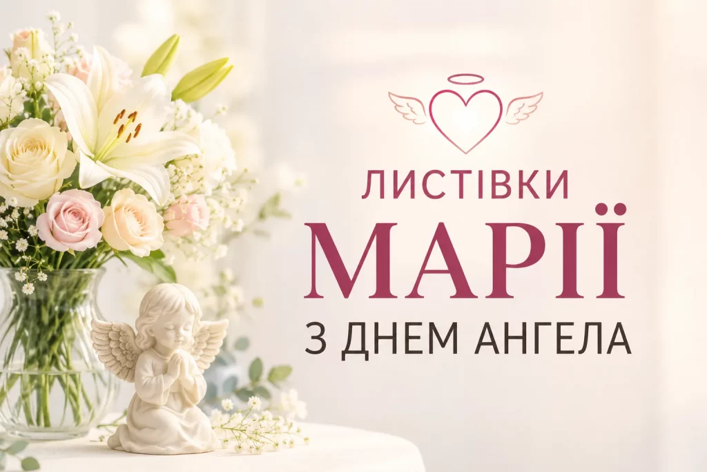 День ангела Марії 26 серпня 2026: історія свята, значення імені, привітання у віршах і прозі, картинки