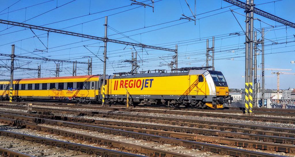 Чоп — Прага RegioJet 2026: розклад поїзда, маршрут, квитки та ціни, як купити
