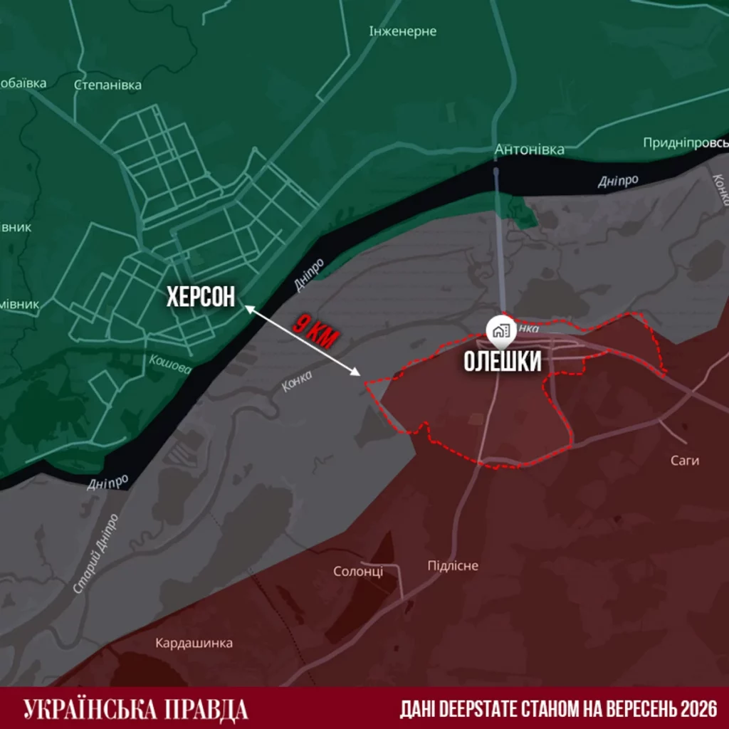 Олешки опинилися в блокаді, у місті голод: люди залишилися без їжі та можливості виїхати