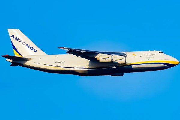 Ан-124 «Руслан» UR-82027 авіакомпанії «Авіалінії Антонова», архівне фото