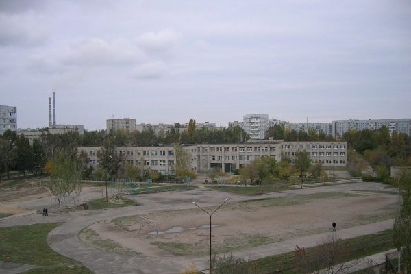 Енергодар, вид на житлові квартали, архівне фото
