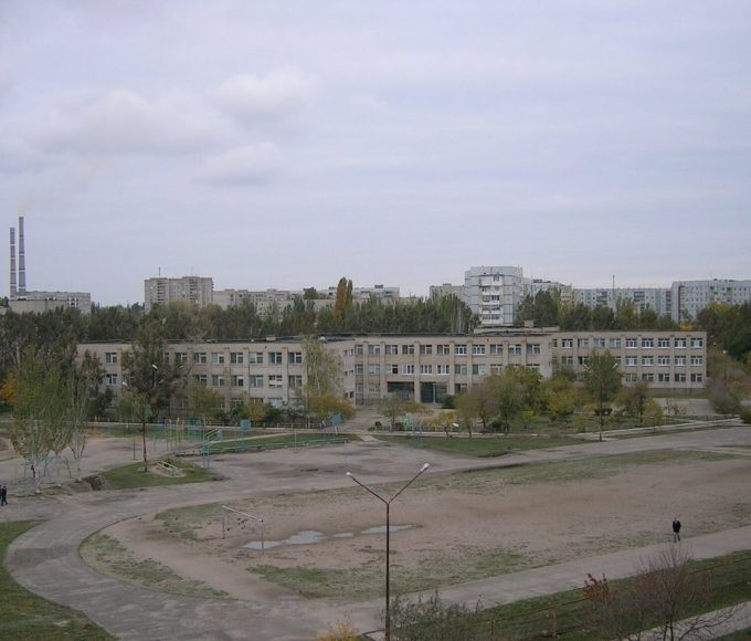 Енергодар, вид на житлові квартали, архівне фото