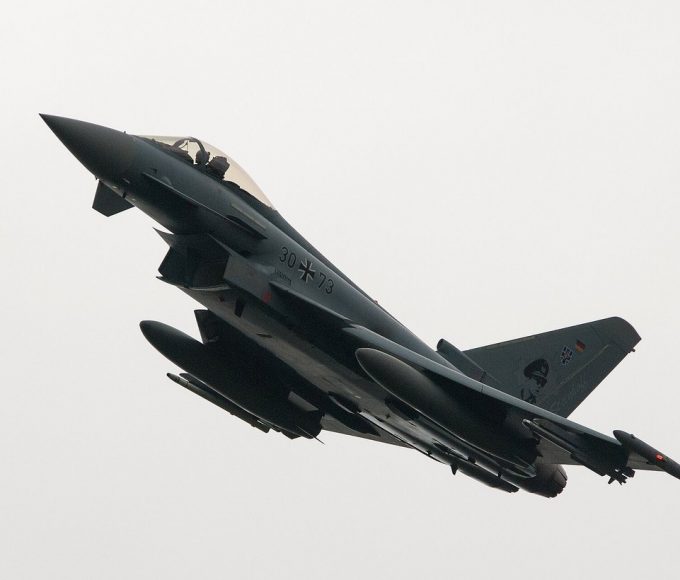 Винищувач Eurofighter Typhoon Повітряних сил Німеччини