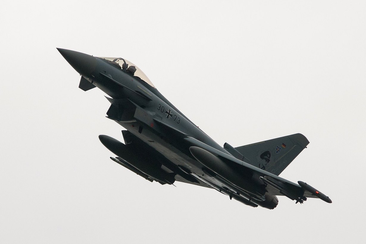 Винищувач Eurofighter Typhoon Повітряних сил Німеччини