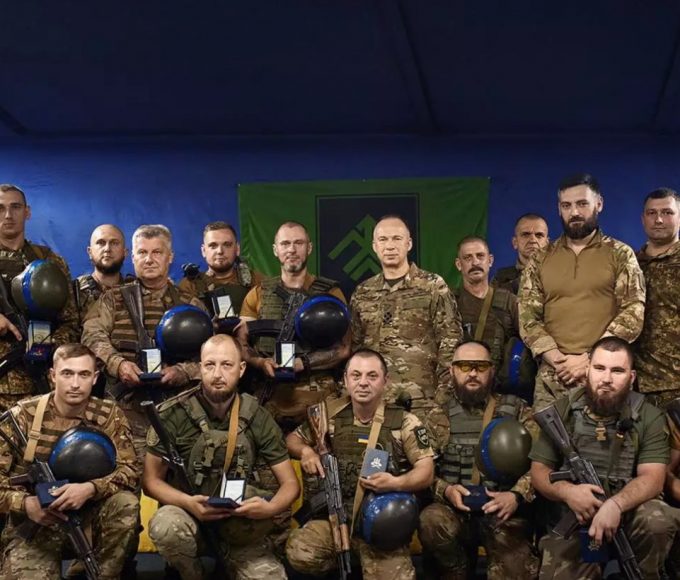 Військовослужбовці бригади «Хартія» Національної гвардії