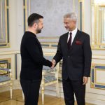 Володимир Зеленський і Субраманьям Джайшанкар під час зустрічі в Києві