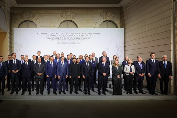 Зустріч «коаліції охочих» щодо України в Парижі, січень 2026 року