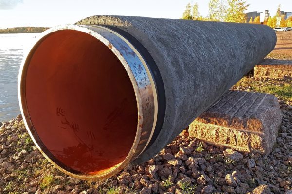 Труби газопроводу «Північний потік» — архівне фото