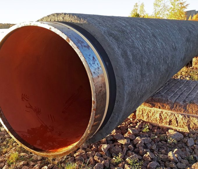Труби газопроводу «Північний потік» — архівне фото