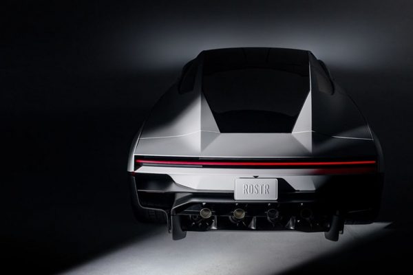 Новий Tesla Roadster другого покоління, вигляд ззаду