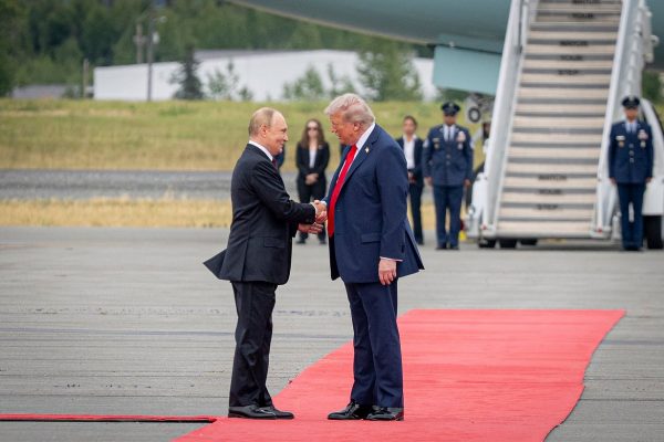 Дональд Трамп і Володимир Путін на Алясці, серпень 2025 року, архівне фото